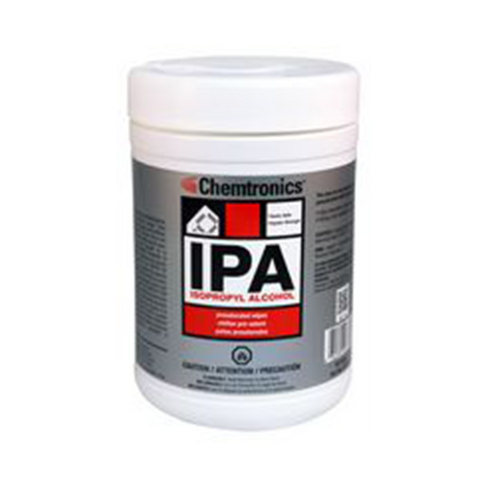 Chemtronics SIP100P IPA Presaturated Wipes, 100 Wipes