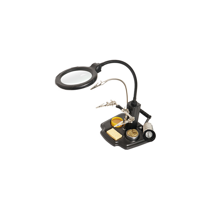 Pro'sKit SN-396 Soldering Helping Hand with LED Magnifier