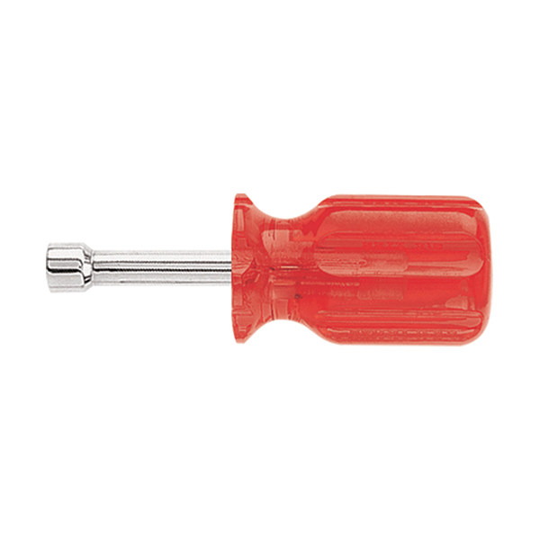 Klein Tools SS8 Stubby Nut Driver, 1.5" Hollow Shank