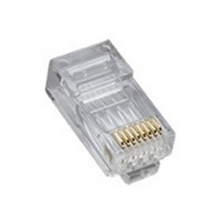Platinum Tools 106165 RJ45 Cat5e HP Round-Solid 3-Prong, 500-Pack