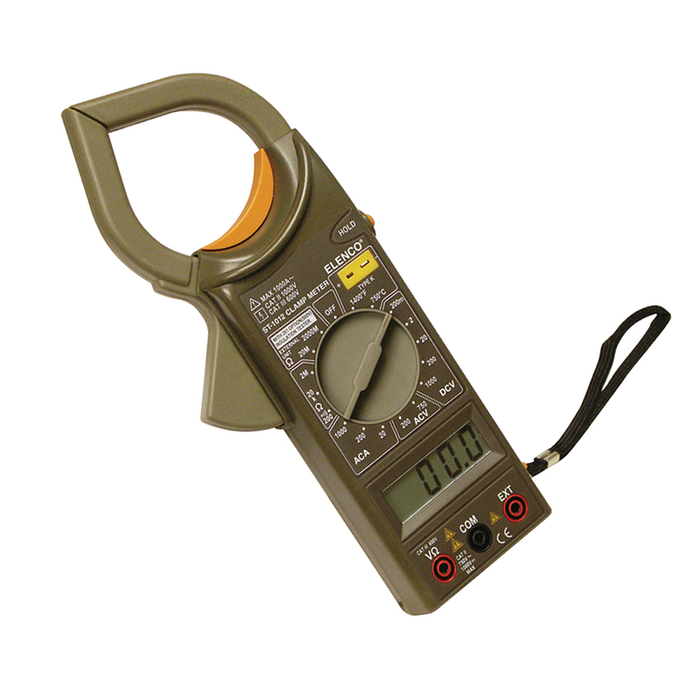 Elenco ST-1012 Digital AC Clamp Meter 600-Amp