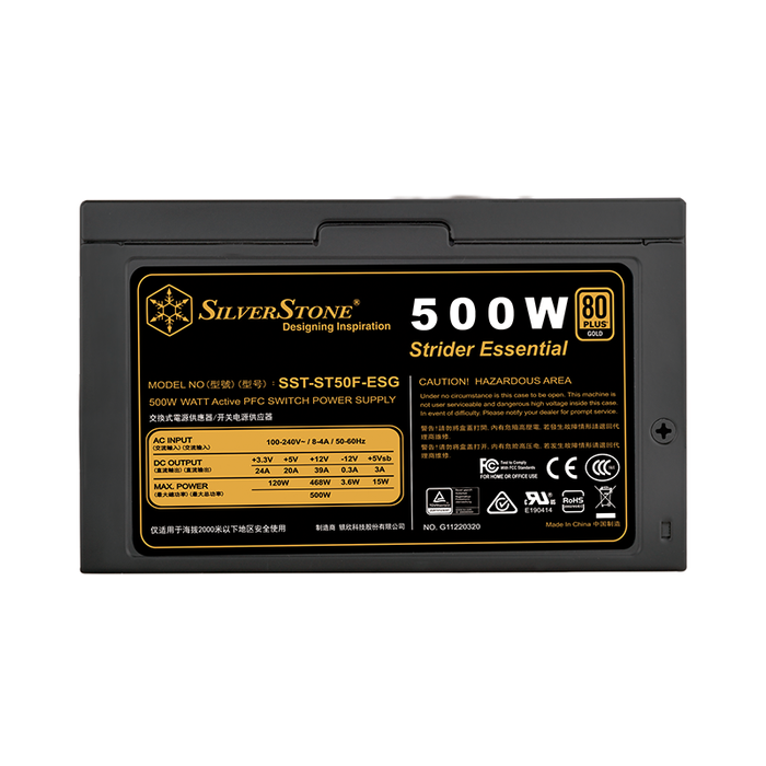 Silverstone ST50F-ESG  Essential Gold Power Supply