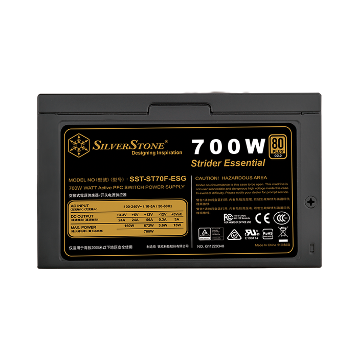 Silverstone ST70F-ESG Essential Gold Power Supply