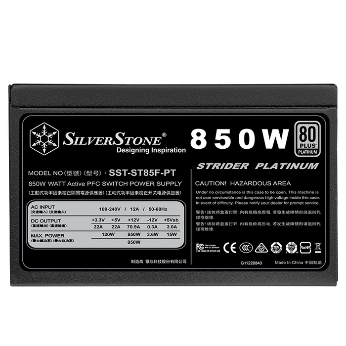 SilverStone ST85F-PT Power Supply