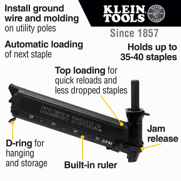 Klein Tools STP100 Utility Staple Starter