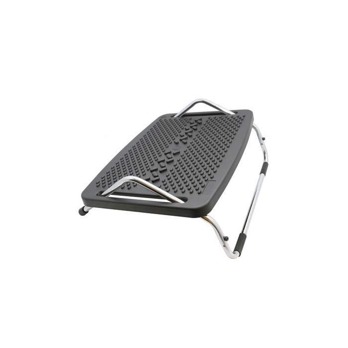 Syba SY-ACC65065 Foot Rest with Metal Support, Ergonomic Design, Comfortable Massage Function, Tilt Angle Slides