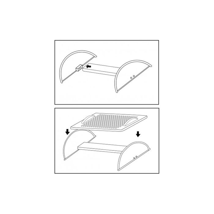 Syba SY-ACC65068 Ergonomic Foot Rest with Angle Tilt