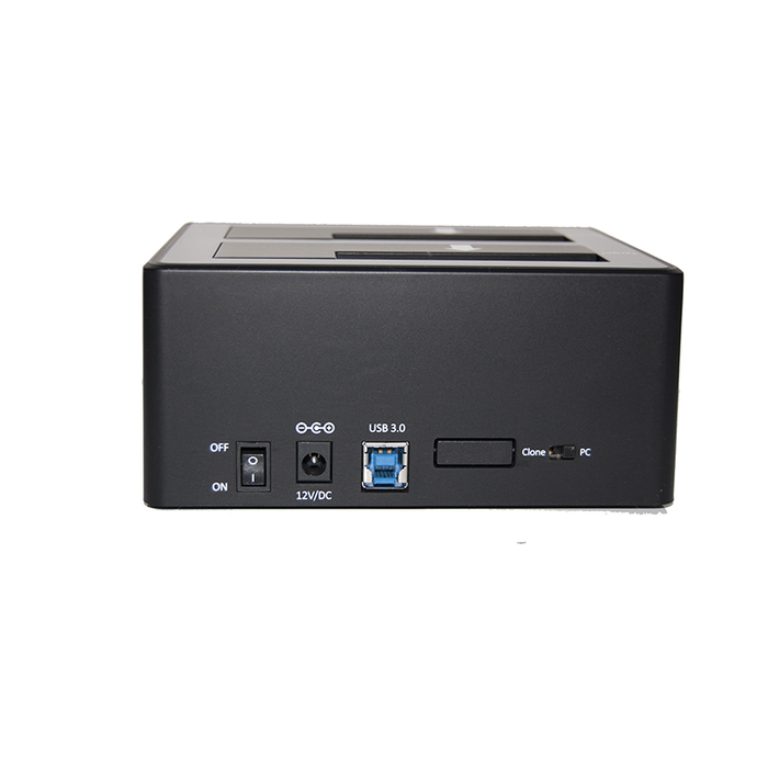 Bytecc T-300D Super Speed USB 3.0 to Dual SATA III Docking Station with Stand Alone Duplicator