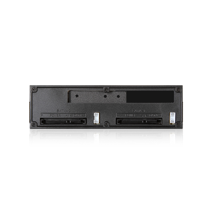 iStarUSA T-5K225T-SA Trayless 5.25" to Slim ODD and 2x 2.5" SATA 6 Gbps HDD SSD Hot-swap Rack