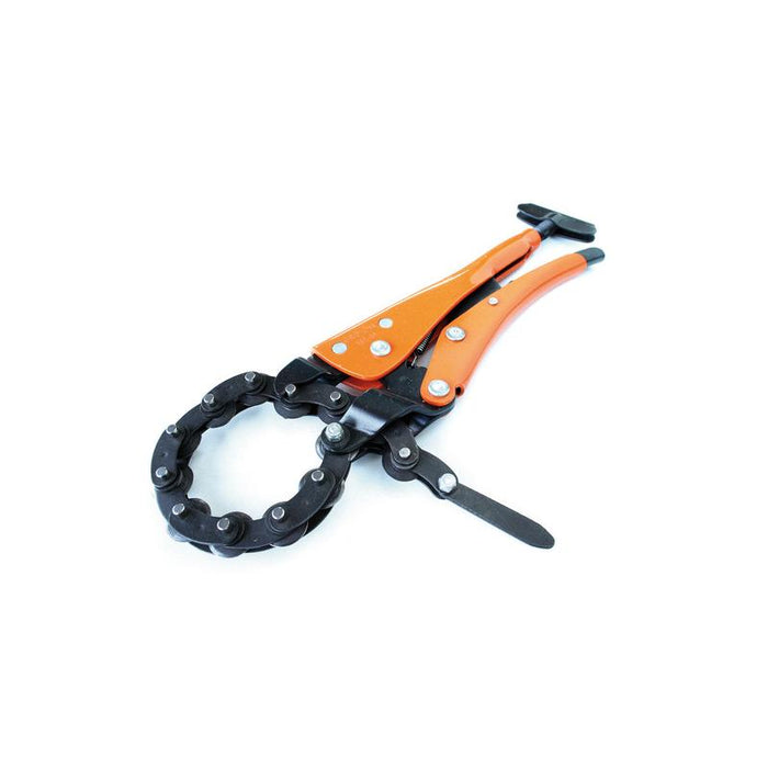 Grip-On 18210 Chain Pipe Cutter Locking Pliers, L. 10-Inch