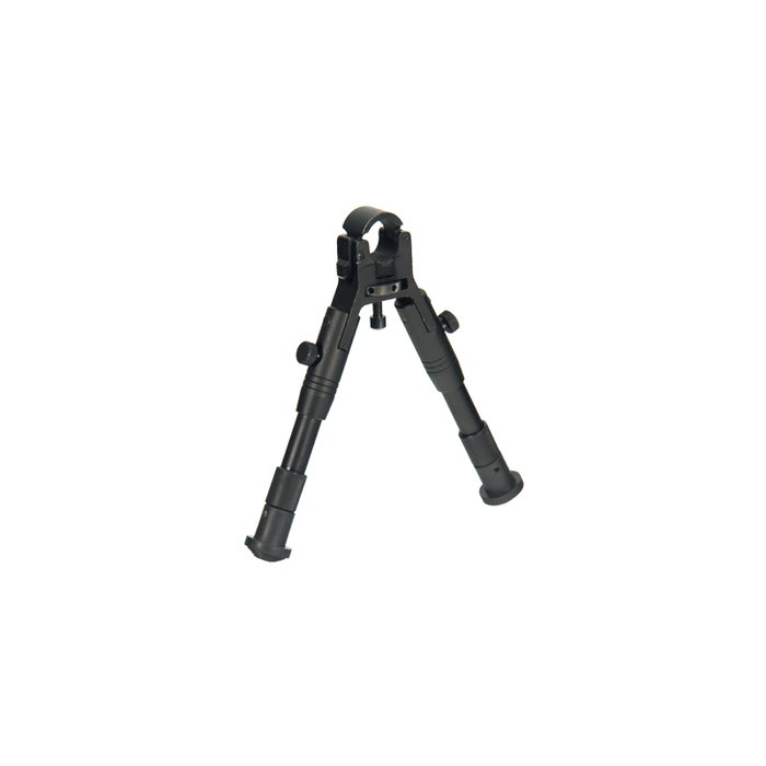 UTG TL-BP18S-A New Gen Reinforced Clamp-on Bipod, Cent Ht 6.2"-6.7"