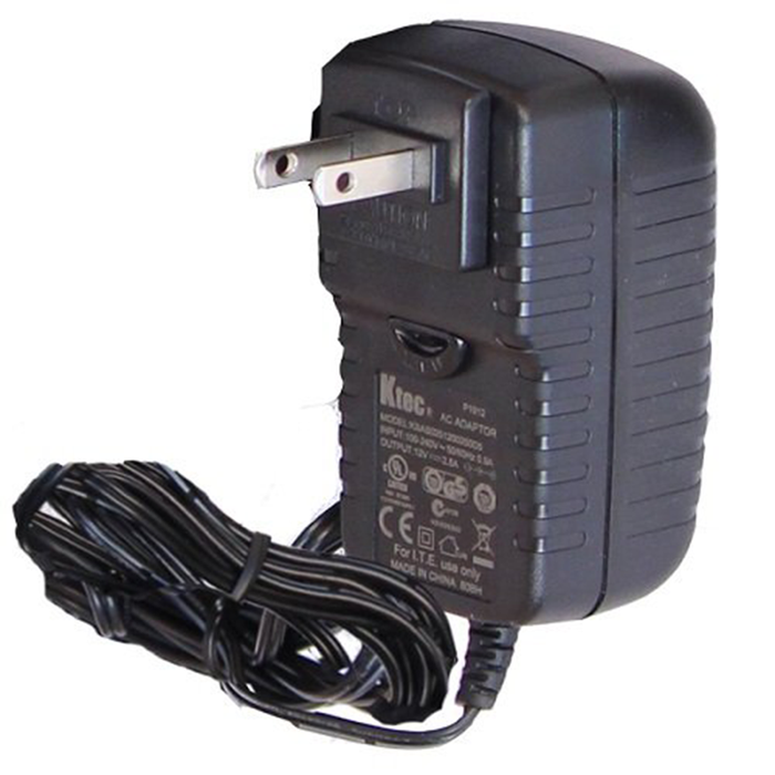 Platinum Tools TPS120 Platinum AC to DC Power Supply: 12V 2.5A with Intl Adapter Plugs for (NA, EU, AU, UK)