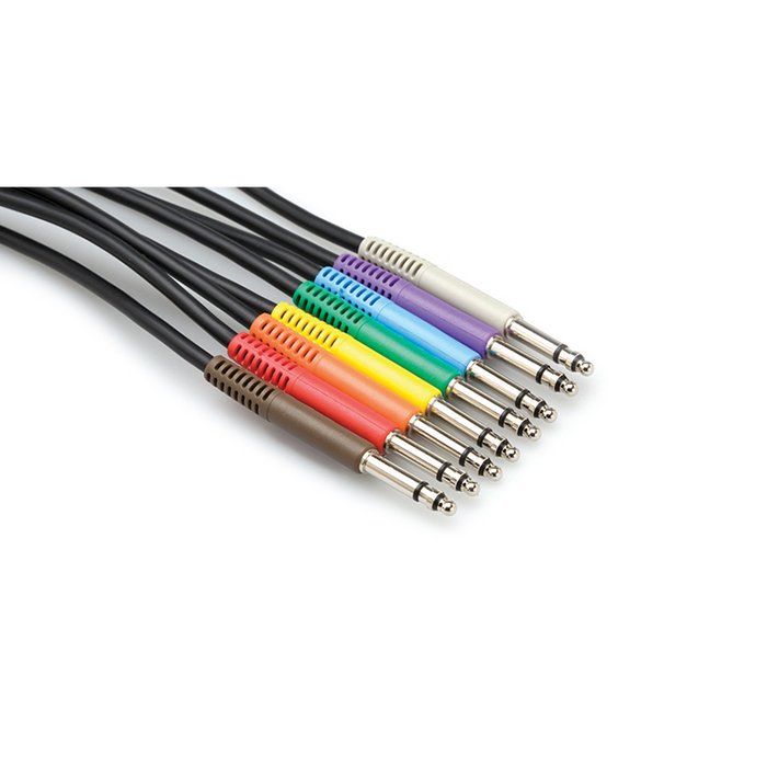 Hosa TTS-845 1.5' Balanced Patch Cables
