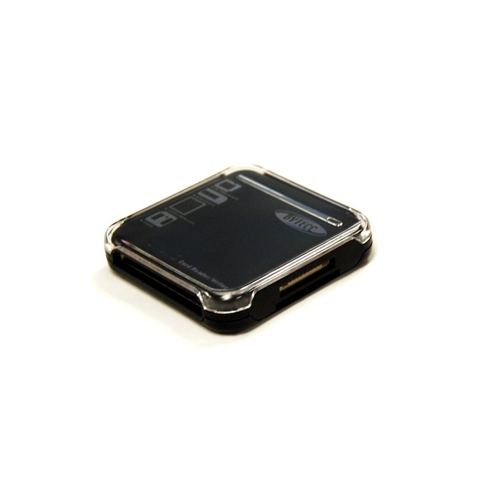 Bytecc U2CR-520 5 slots Palm-sized USB2.0 52-IN-1 Card Reader, Black Support SDHC, T-Flash