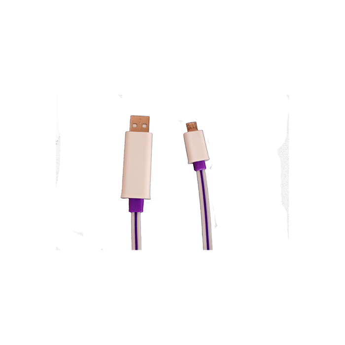 Bytecc U2MICRO-F3WP LED EL Micro USB Sync DATA Charging Cable