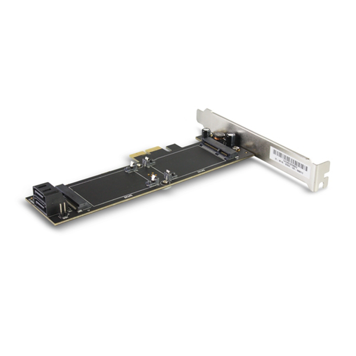 Vantec UGT-MST644R 4 Channel, 2 mSATA+2 SATA 6Gb/s PCIe RAID Card with HyperDuo