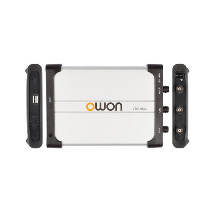 Owon VDS3102L 100 MHz, 2+1 Multi Channel, 1 GS/s Virtual Oscilloscope w/LAN Port