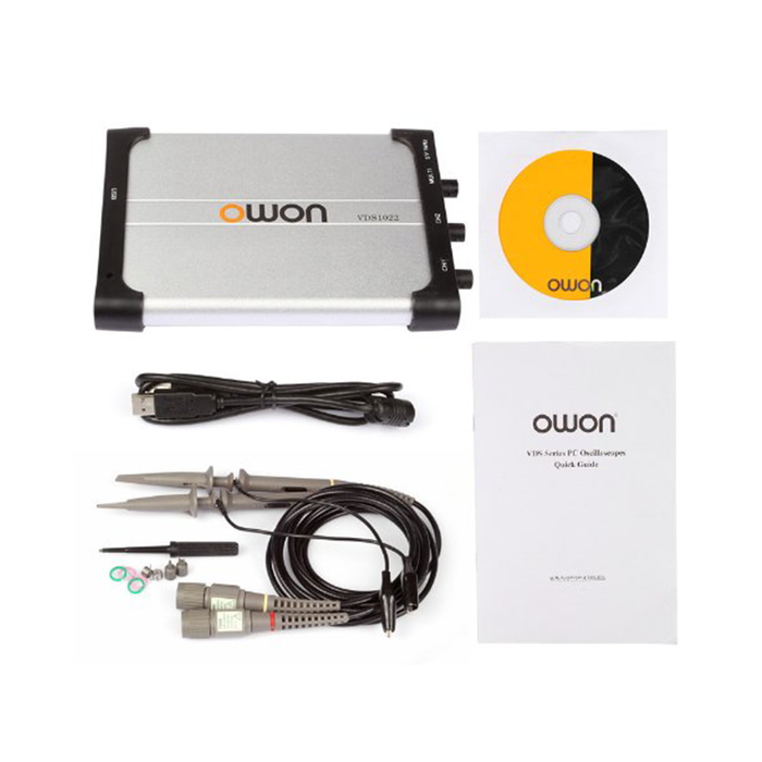 Owon VDS3102L 100 MHz, 2+1 Multi Channel, 1 GS/s Virtual Oscilloscope w/LAN Port