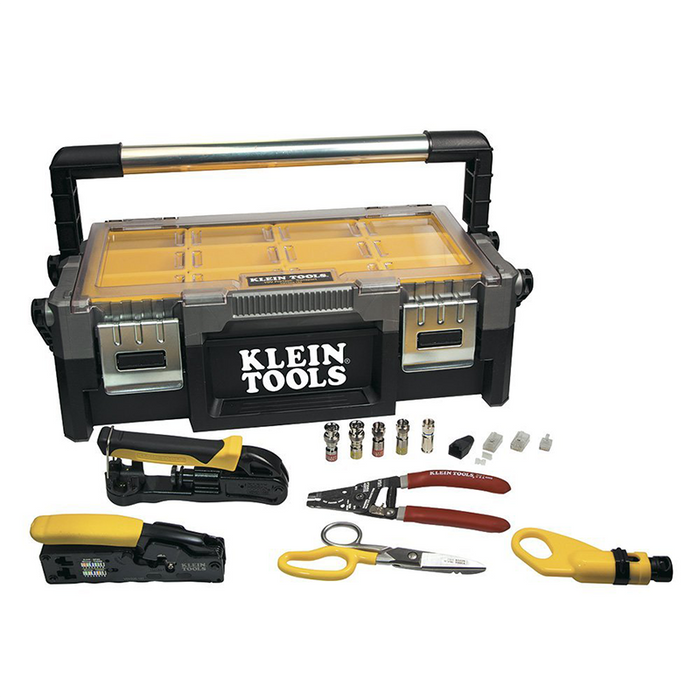Klein Tools VDV001-833 VDV ProTech Data and Coaxial Kit