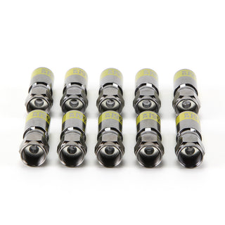 Klein Tools VDV812-606 RG6-R6Q Universal F Compression Connector, 10 Piece