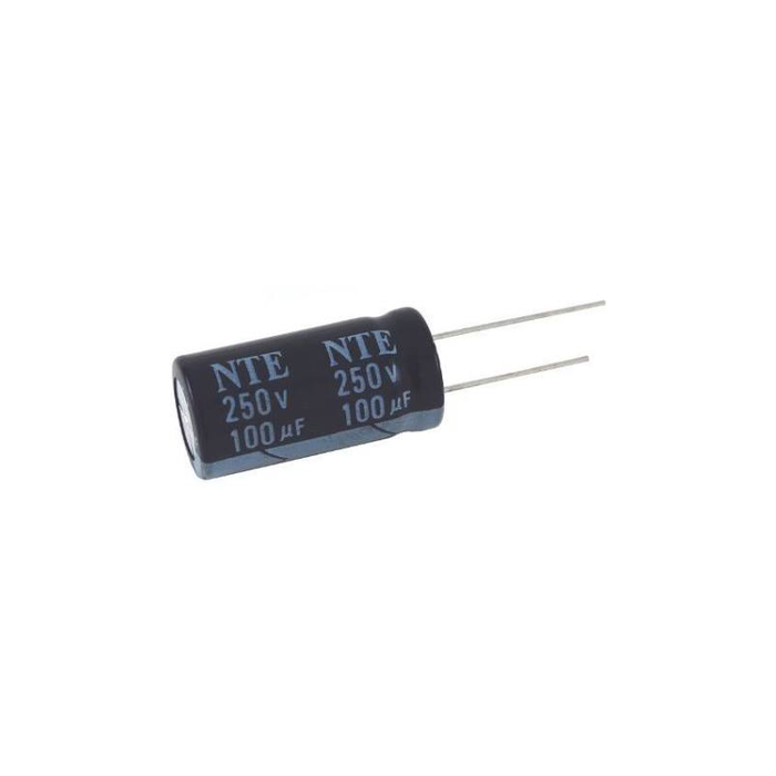 NTE Electronics VHT470M16 Aluminum Electrolytic Capacitor, Radial Lead