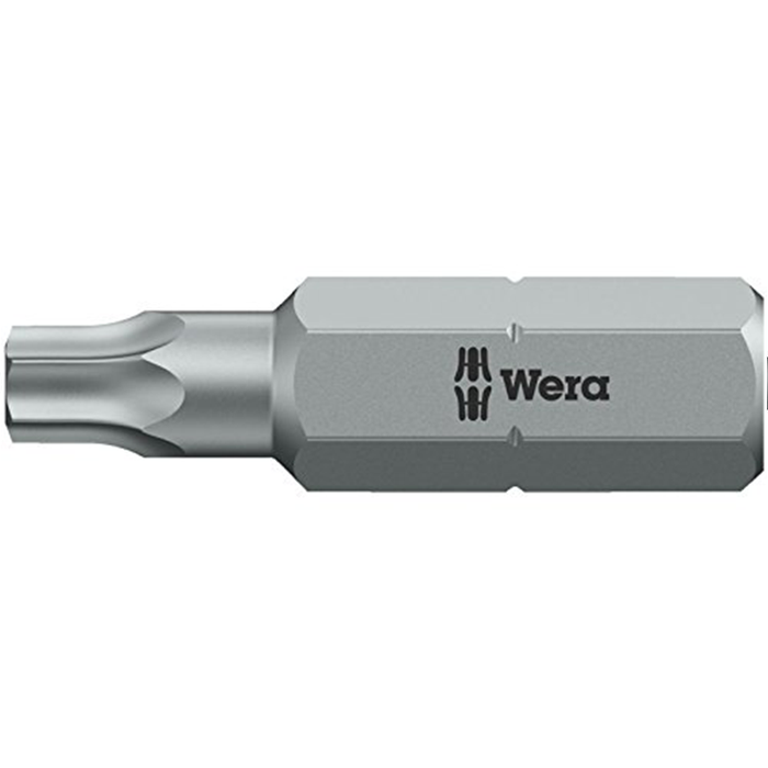 Wera 05134707001 IPR45 x 35mm Security TORX® Plus Bit, Pentalobe, Five Lobe