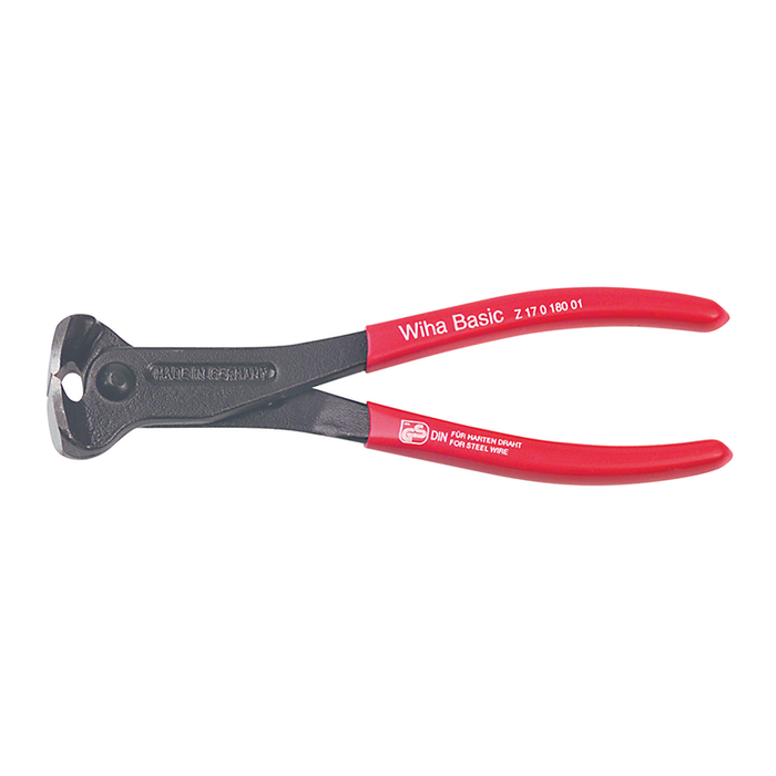 Wiha 32657 6.3" End Cutting Nippers with Vinyl Grip