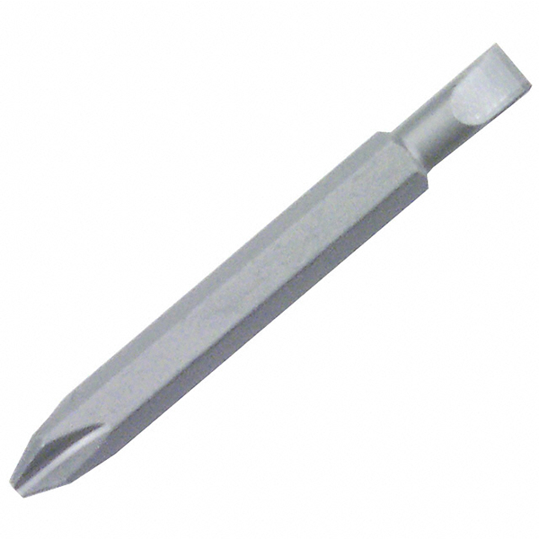 Wiha 74309 7mm x #3 x 74mm Slotted/Phillips Double End Bit, 10 Pack