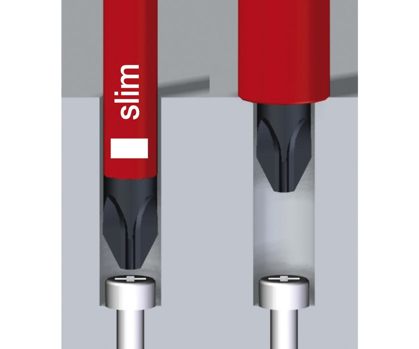 Wiha 28301 Insulated SoftFinish SlimLine Blade Handle