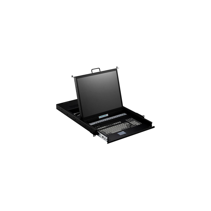 iStarUSA WL-21916 1U Rackmount 19" TFT LCD Keyboard Drawer with Built-in 16-port KVM