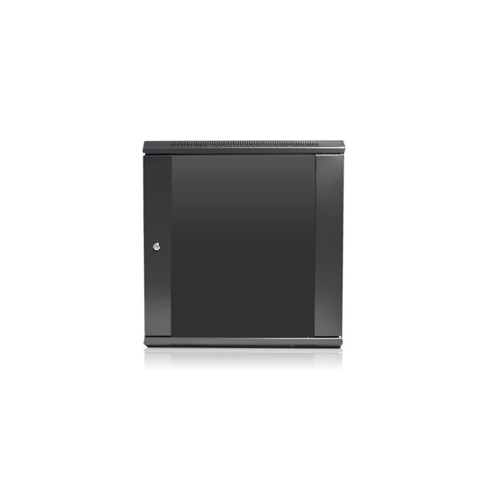 iStarUSA WM1245-SFH25 12U 450mm Depth Wallmount Server Cabinet with 1U Supporting Tray