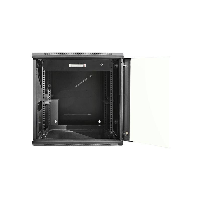 iStarUSA WMZ1255-DWR2U 12U 550mm Depth Swing-out Wallmount Server Cabinet with 2U Drawer
