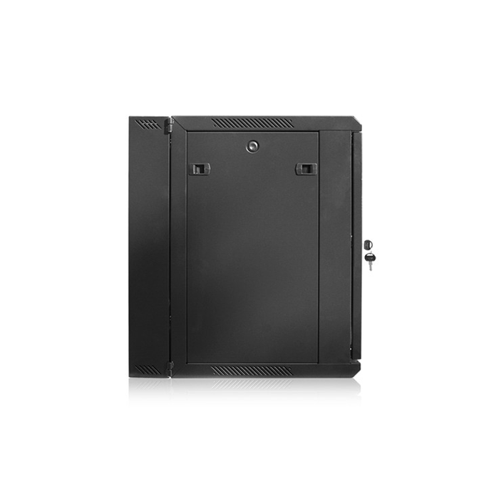 iStarUSA WMZ1255-SFH25 12U 550mm Depth Swing-out Wallmount Server Cabinet with 1U Tray