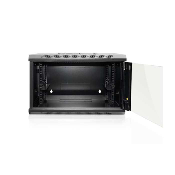 iStarUSA WMZ655-DWR2U 6U 550mm Depth Swing-out Wallmount Server Cabinet with 2U Drawer