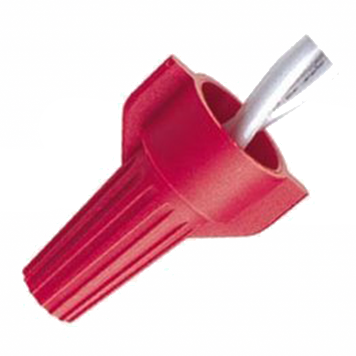 Ideal WT52-B WingTwist Wire Connector, WT52, Red, 500/Bag