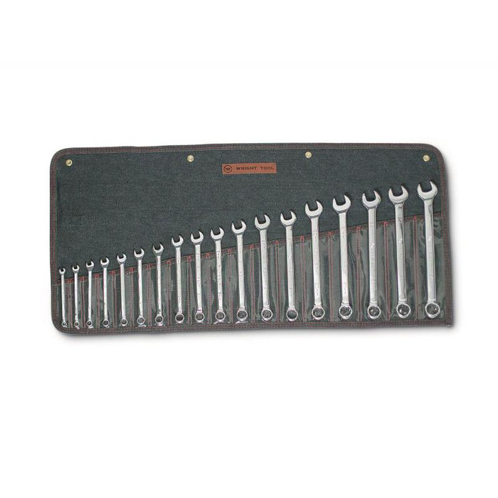 Wright Tool 958 Metric Combination Wrenches, 18-Piece
